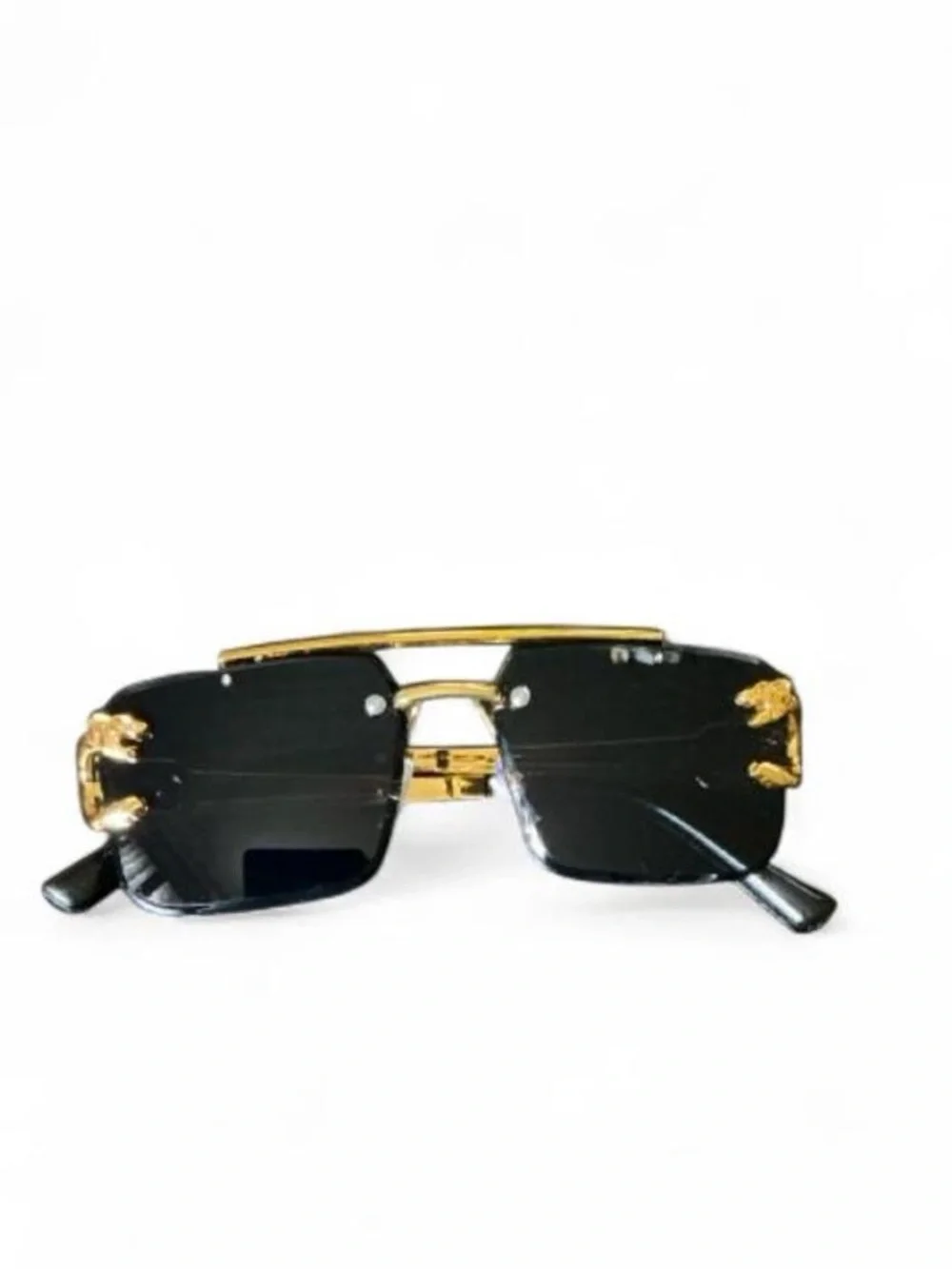 Black and Gold Sunglasses